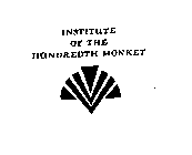 INSTITUTE OF THE HUNDREDTH MONKEY