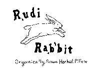 RUDI RABBIT ORGANICALLY GROWN HERBAL PILLOW
