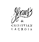 JEANS DE CHRISTIAN LACROIX