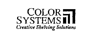 COLOR SYSTEMS CREATIVE SHELVING SOLUTIONS