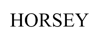HORSEY