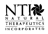 NTI NATURAL THERAPEUTICS INCORPORATED