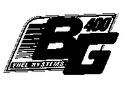 BG 400 FUEL SYSTEMS