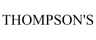 THOMPSON'S