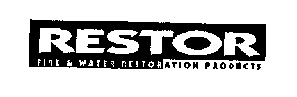 RESTOR FIRE & WATER RESTORATION PRODUCTS