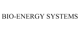 BIO-ENERGY SYSTEMS