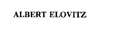 ALBERT ELOVITZ