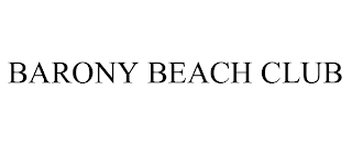 BARONY BEACH CLUB