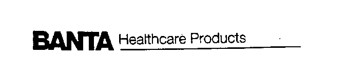 BANTA HEALTHCARE PRODUCTS