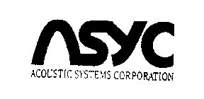ASYC ACOUSTIC SYSTEMS CORPORATION