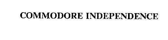 COMMODORE INDEPENDENCE