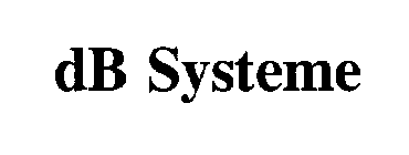 DB SYSTEME