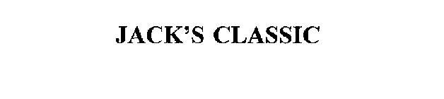 JACK'S CLASSIC