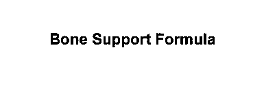 BONE SUPPORT FORMULA