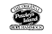 THE ORIGINAL PAWLEYS ISLAND ROPE HAMMOCK