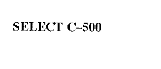 SELECT C-500