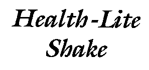 HEALTH-LITE SHAKE