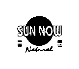 SUN NOW NATURAL