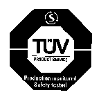 TUV PRODUCT SERVICE S PRODUCTION MONITORED SAFETY TESTED