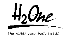 H2ONE THE WATER YOUR BODY NEEDS