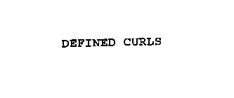 DEFINED CURLS