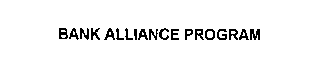 BANK ALLIANCE PROGRAM