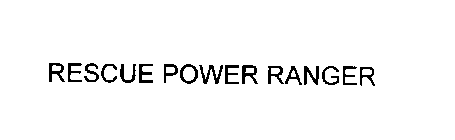 RESCUE POWER RANGER