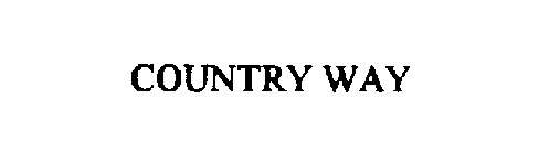 COUNTRY WAY