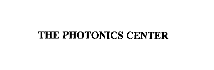 THE PHOTONICS CENTER