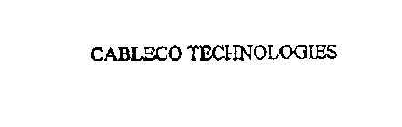 CABLECO TECHNOLOGIES