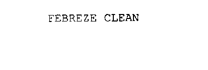 FEBREZE CLEAN