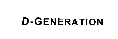 D-GENERATION