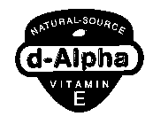NATURAL-SOURCE D-ALPHA VITAMIN E