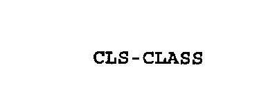 CLS-CLASS