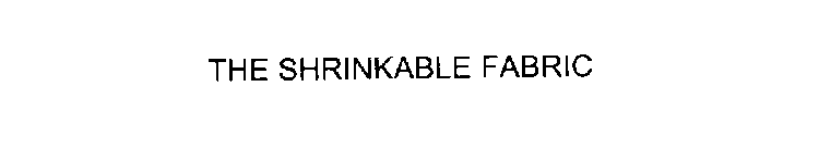THE SHRINKABLE FABRIC