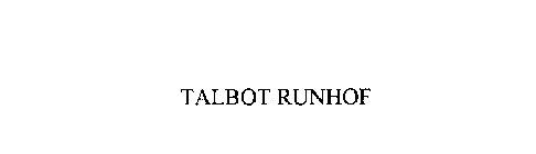 TALBOT RUNHOF