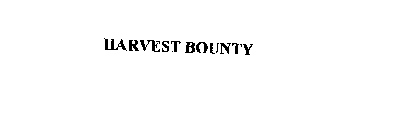 HARVEST BOUNTY