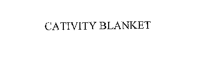 CATIVITY BLANKET