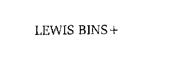 LEWIS BINS+