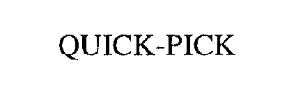 QUICK-PICK