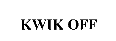 KWIK OFF