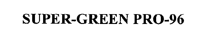 SUPER-GREEN PRO-96