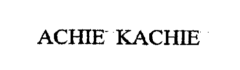 ACHIE KACHIE