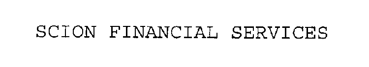 SCION FINANCIAL SERVICES
