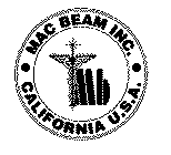 MAC BEAM, INC. CALIFORNIA U.S.A.