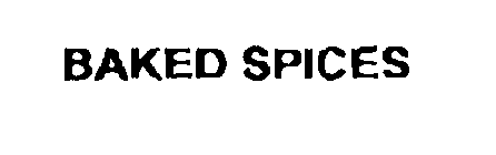 BAKED SPICES