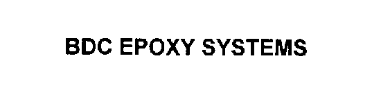 BDC EPOXY SYSTEMS