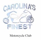 CF CAROLINA'S FINEST MOTORCYCLE CLUB