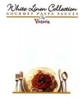 WHITE LINEN COLLECTION GOURMET PASTA SAUCES BY VICTORIA