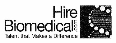 HIREBIOMEDICAL.COM TALENT THAT MAKES A DIFFERENCE